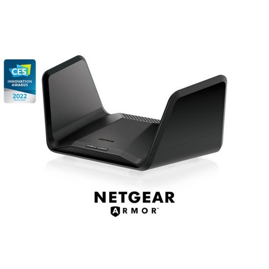 NETGEAR Nighthawk RAXE300 routeur sans fil Gigabit Ethernet Tri-bande (2,4 GHz / 5 GHz / 5 GHz) Noir