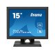 iiyama ProLite T1531SR-B6 moniteur à écran tactile 38,1 cm (15") 1024 x 768 pixels Noir