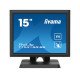 iiyama ProLite T1531SR-B6 moniteur à écran tactile 38,1 cm (15") 1024 x 768 pixels Noir iiyama ProLite T1531SR-B6 moniteur à écran tactile 38,1 cm (15") 1024 x 768 pixels Noir