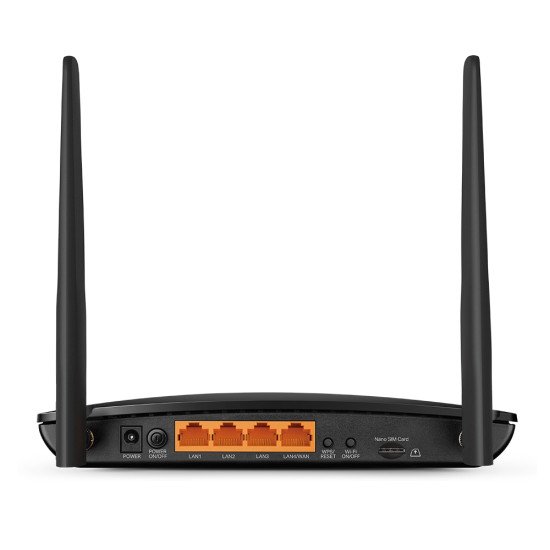 TP-Link Archer MR500 routeur sans fil Gigabit Ethernet Bi-bande (2,4 GHz / 5 GHz) 4G Noir