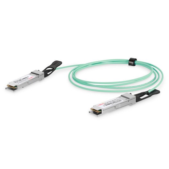 Digitus Câble Optique Actif 100 Gbit/s QSFP28, 5 m