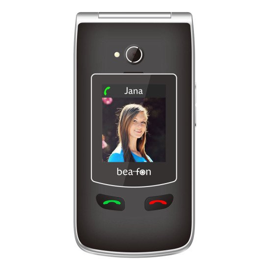 Beafon SL645plus LTE 7,11 cm (2.8") 120 g Noir, Argent Appareil-photo de téléphone