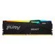 Kingston Technology FURY Beast RGB module de mémoire 128 Go 4 x 32 Go DDR5 5600 MHz Kingston Technology FURY Beast RGB module de mémoire 128 Go 4 x 32 Go DDR5 5600 MHz