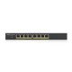 Zyxel GS1900-8HP v3 PoE Géré L2 Gigabit Ethernet (10/100/1000) Connexion Ethernet, supportant l'alimentation via ce port (PoE) Noir