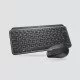 Logitech MX Keys Mini Combo for Business clavier Souris incluse RF sans fil + Bluetooth QWERTY US International Graphite Logitech MX Keys Mini Combo for Business clavier Souris incluse RF sans fil + Bluetooth QWERTY US International Graphite