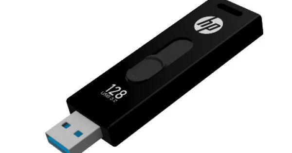 HP x911w 1 To Clé USB SSD 3.2, Vitesse de Lecture de 500 Mo/s, Vitesse  d'écriture de 450 Mo/s, Design Push and Pull