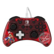 PDP Rock Candy: Mario Punch Rouge, Translucide USB Manette de jeu Analogique/Numérique Nintendo Switch, Nintendo Switch Lite, Nintendo Switch OLED PDP Rock Candy: Mario Punch Rouge, Translucide USB Manette de jeu Analogique/Numérique Nintendo Switch, Nintendo Switch Lite, Nintendo Switch OLED