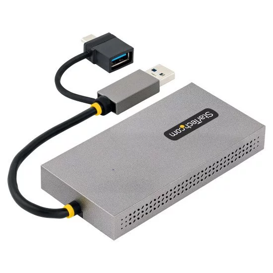 StarTech.com Adaptateur USB vers Double HDMI - USB A/C vers 2 Écrans HDMI  (1x 4K30Hz