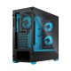 Fractal Design Pop Air Tower Noir, Cyan Fractal Design Pop Air Tower Noir, Cyan