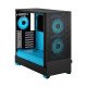Fractal Design Pop Air Tower Noir, Cyan Fractal Design Pop Air Tower Noir, Cyan