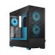 Fractal Design Pop Air Tower Noir, Cyan Fractal Design Pop Air Tower Noir, Cyan