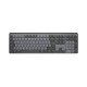 Logitech MX Mechanical clavier RF sans fil + Bluetooth QWERTZ Allemand Graphite, Gris