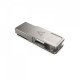 V7 VF3128GTC lecteur USB flash 128 Go USB Type-A / USB Type-C 3.2 Gen 1 (3.1 Gen 1) Argent