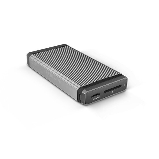 SanDisk SDPR5A8-0000-GBAND lecteur de carte mémoire USB 3.2 Gen 1 (3.1 Gen 1) Type-C Noir, Argent
