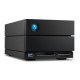LaCie 2big Dock boîtier de disques 48 To Bureau Noir LaCie 2big Dock boîtier de disques 48 To Bureau Noir