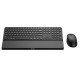 Philips 6000 series SPT6607B/00 clavier Souris incluse RF sans fil + Bluetooth Anglais américain Noir