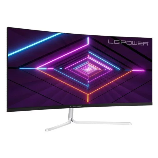 LC-Power LC-M34-UWQHD-100-C-V3 écran PC 86,4 cm (34") 3440 x 1440 pixels UltraWide Quad HD LCD Blanc LC-Power LC-M34-UWQHD-100-C-V3 écran PC 86,4 cm (34") 3440 x 1440 pixels UltraWide Quad HD LCD Blanc