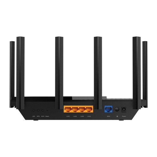 TP-Link Archer AXE75 routeur sans fil Gigabit Ethernet Tri-bande (2,4 GHz / 5 GHz / 6 GHz) Noir