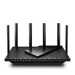 TP-Link Archer AXE75 routeur sans fil Gigabit Ethernet Tri-bande (2,4 GHz / 5 GHz / 6 GHz) Noir TP-Link Archer AXE75 routeur sans fil Gigabit Ethernet Tri-bande (2,4 GHz / 5 GHz / 6 GHz) Noir