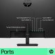 HP P32u G5 80 cm (31.5") 2560 x 1440 pixels Quad HD Noir HP P32u G5 80 cm (31.5") 2560 x 1440 pixels Quad HD Noir