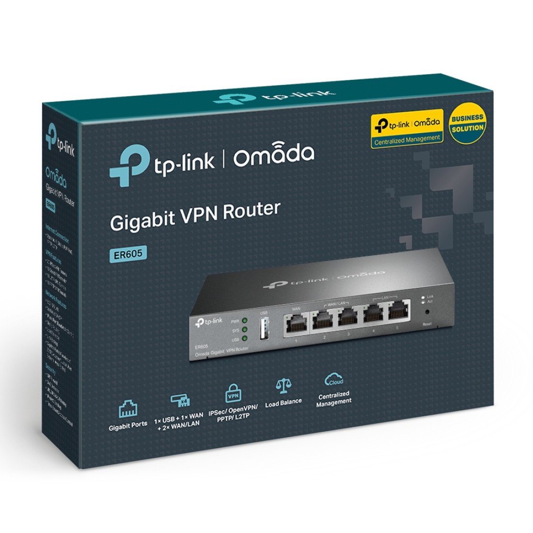 TPLink ER605 v2 Routeur connecté Gigabit Noir ER605 pas cher