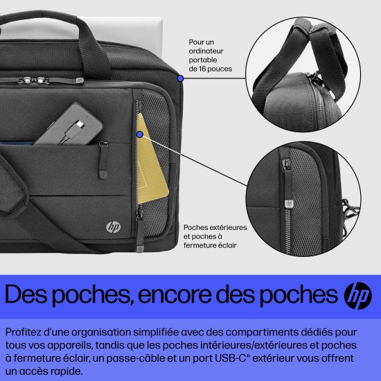 HP Sacoche pour ordinateur portable Renew Executive 16 pouces