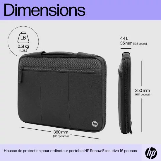 Sacoche pour ordinateur portable HP Renew Business 17,3 pouces
