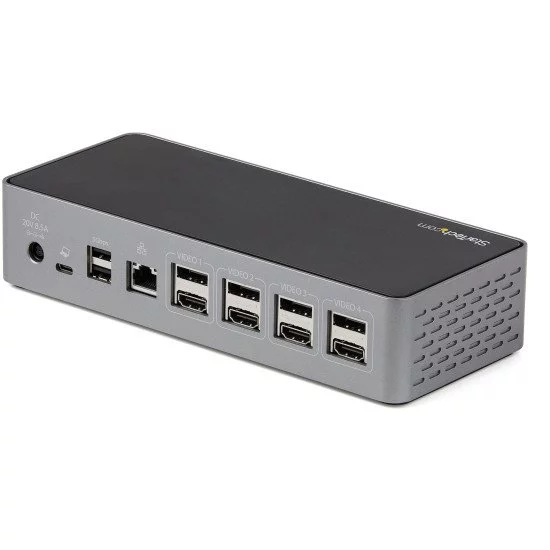 StarTech.com Dock USB-C - Mini Hub USB-C HDMI avec 1x USB Type-C & 3x USB-A, Ethernet, Audio - Mini Docking Station USB-C HDMI DiplsayPort - Station d'Accueil Universelle USB-C StarTech.com Dock USB-C - Mini Hub USB-C HDMI avec 1x USB Type-C & 3x USB-A, Ethernet, Audio - Mini Docking Station USB-C HDMI DiplsayPort - Station d'Accueil Universelle USB-C