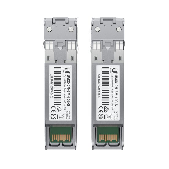 Ubiquiti Networks UACC-OM-SM-10G-S-2 module émetteur-récepteur de réseau Fibre optique 10000 Mbit/s