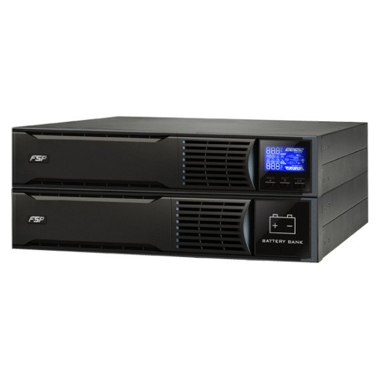 FSP/Fortron Eufo 3k Interactivité de ligne 3 kVA 2700 W 8 sortie(s) CA FSP/Fortron Eufo 3k Interactivité de ligne 3 kVA 2700 W 8 sortie(s) CA