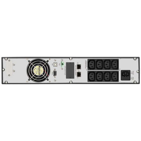 FSP/Fortron Eufo 3k Interactivité de ligne 3 kVA 2700 W 8 sortie(s) CA FSP/Fortron Eufo 3k Interactivité de ligne 3 kVA 2700 W 8 sortie(s) CA