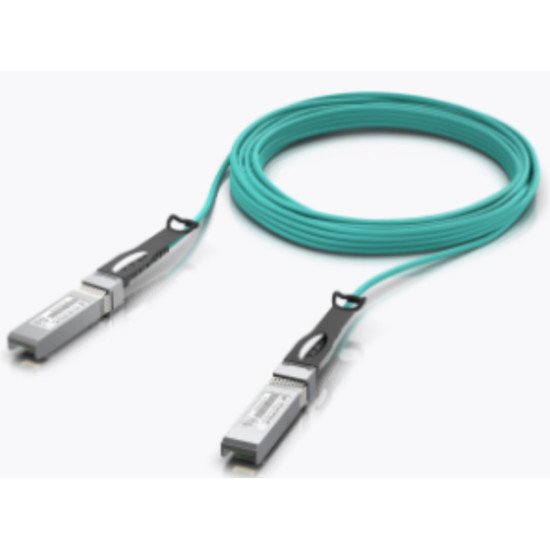 Ubiquiti UACC-AOC-SFP10-5M câble de fibre optique SFP+ Couleur aqua