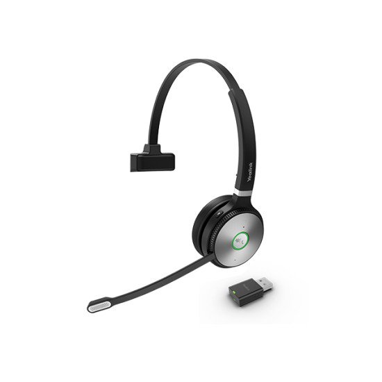 Yealink WH62 Portable Casque Sans fil Arceau Appels/Musique Noir, Gris