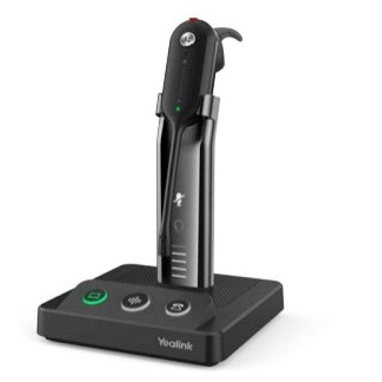 Yealink WH63 UC Casque Sans fil Crochets auriculaires, Arceau, Minerve Bureau/Centre d'appels Socle de chargement Noir Yealink WH63 UC Casque Sans fil Crochets auriculaires, Arceau, Minerve Bureau/Centre d'appels Socle de chargement Noir
