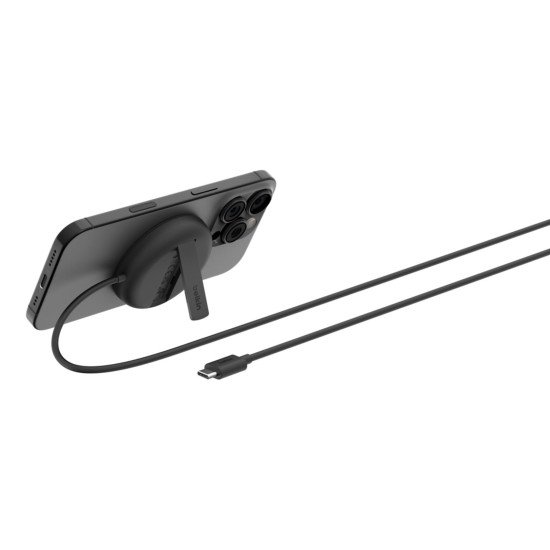 Belkin WIA011HQBK chargeur d'appareils mobiles Casque, Smartphone Noir USB Recharge sans fil Charge rapide Intérieure Belkin WIA011HQBK chargeur d'appareils mobiles Casque, Smartphone Noir USB Recharge sans fil Charge rapide Intérieure