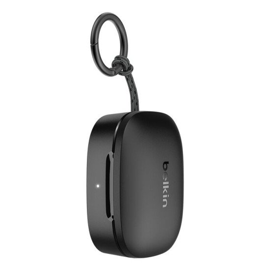 Belkin SoundForm Anywhere Casque Avec fil &sans fil Ecouteurs Appels/Musique USB Type-C Bluetooth Noir