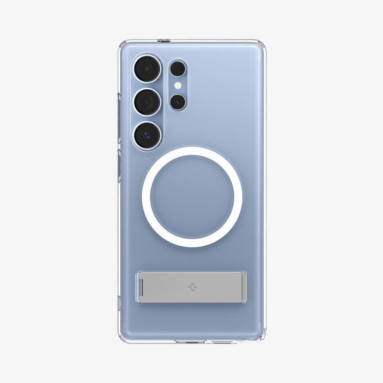 Spigen Ultra Hybrid S (MagFit) coque de protection pour téléphones portables 17,5 cm (6.9") Housse Transparent, Blanc Spigen Ultra Hybrid S (MagFit) coque de protection pour téléphones portables 17,5 cm (6.9") Housse Transparent, Blanc