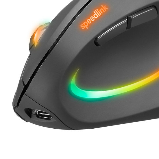 SPEEDLINK SL-630026-BK souris Gaming Droitier RF sans fil Optique 3200 DPI