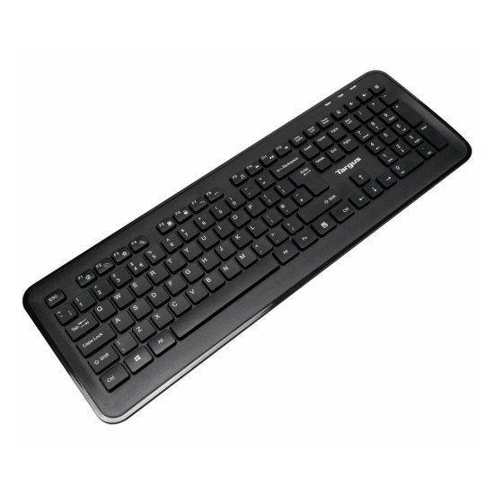 Targus AKM610UK clavier Souris incluse Universel RF sans fil QWERTY Anglais Noir