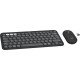 Logitech Pebble 2 Combo clavier Souris incluse RF sans fil + Bluetooth AZERTY Français Graphite