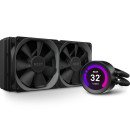 NZXT RL-KRZ53-01 système de refroidissement d'ordinateur Processeur Refroidisseur de liquide tout-en-un 12 cm Noir