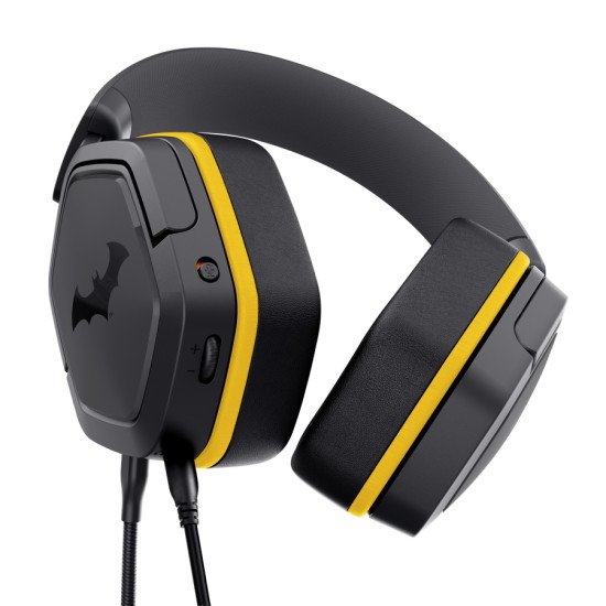 Trust 25784 casque Avec fil Arceau Gaming Noir, Jaune