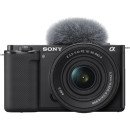 Sony ZV-E10 + E PZ 16-50mm F3.5-5.6 OSS II MILC 24,2 MP CMOS 6000 x 4000 pixels Noir