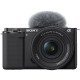 Sony ZV-E10 + E PZ 16-50mm F3.5-5.6 OSS II MILC 24,2 MP CMOS 6000 x 4000 pixels Noir
