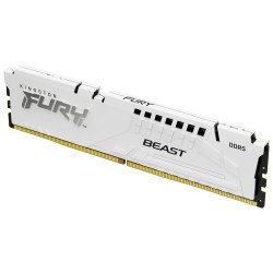 Kingston Technology FURY Beast 16 Go 6400 MT/s DDR5 CL32 DIMM White EXPO