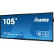 iiyama PROLITE Carte A numérique 2,74 m (108") LED Wifi 450 cd/m² 5K Ultra HD Noir Écran tactile Intégré dans le processeur Android 24/7