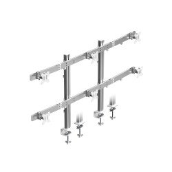 ICY BOX IB-MS666-T6 81,3 cm (32") Bureau Argent