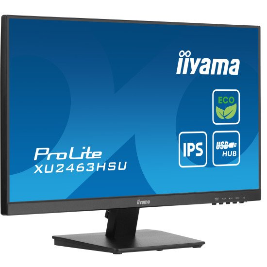 iiyama ProLite XU2463HSU-B1 écran PC 60,5 cm (23.8") 1920 x 1080 pixels Full HD LED Noir