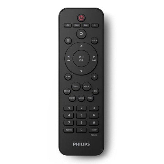 Philips TAM6500/10 ensemble audio pour la maison Système micro audio domestique 50 W Noir