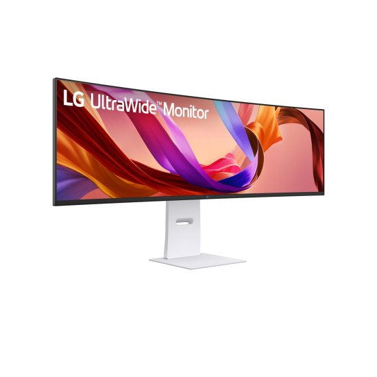 LG 49U950A-W écran PC 124,5 cm (49") 5120 x 1440 pixels Dual QHD LED Noir, Blanc